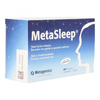 METASLEEP 60 КАПСУЛЫ Проблемы со сном сон стресс витамин B мелатонин магний сон витамин б