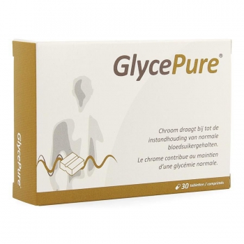 GLYCEPURE 30 КАПСУЛЫ Уровень сахара в крови и холестерин корицы витамин B1 цинк селен биотин витамин б