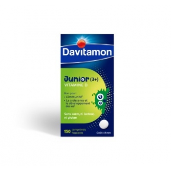 DAVITAMON витамин D3 400 ME безлактозный 150 КАПСУЛЫ дети Детское здоровье Кости, суставы и хрящи
