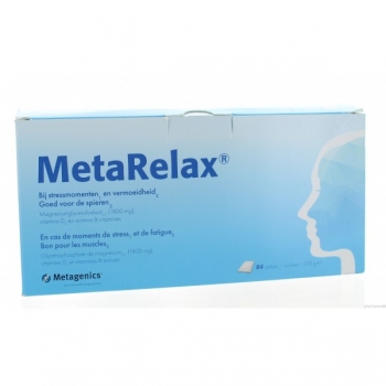 METARELAX 84 САШЕ Магний витамин B6 Витамин B12 витамин D3 кальций Хроническая усталость и недостаток энергии